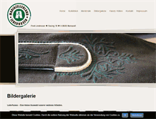 Tablet Screenshot of mariazellerland-lederhosen.at